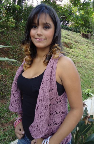 COLETE TRICO RENDADO REF 110