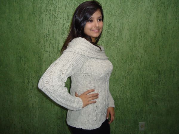 BLUSA TRICO GOLA OMBRO REF 119